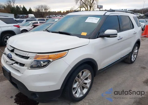 2015 Ford Explorer Limited from USA, damaged, VIN 1FM5K7F86FGB80490